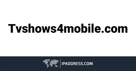 tvshows4mobile|Watch tv series streaming online for free, rent or purchase.